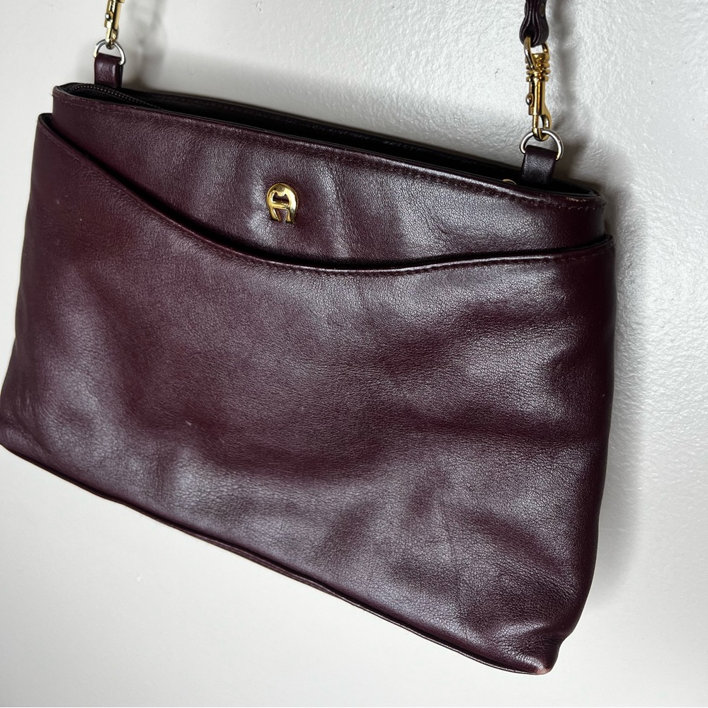 Vintage Etienne Aigner Retro Y2k Shoulder Bag Crossbody Mini Bag Handbag Leather - Picture 4 of 11